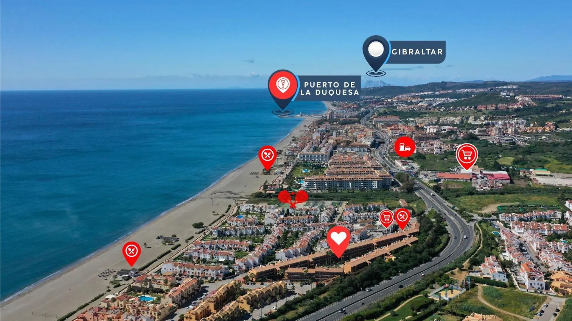 סן לואיס דה סביניאס Beachside Vacation Apartment In Casares Playa