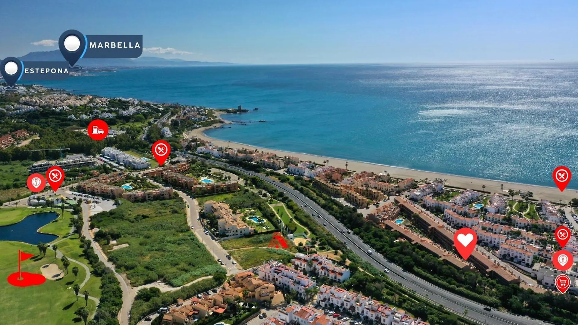 Beachside Vacation Apartment In Casares Playa San Luis de Sabinillas